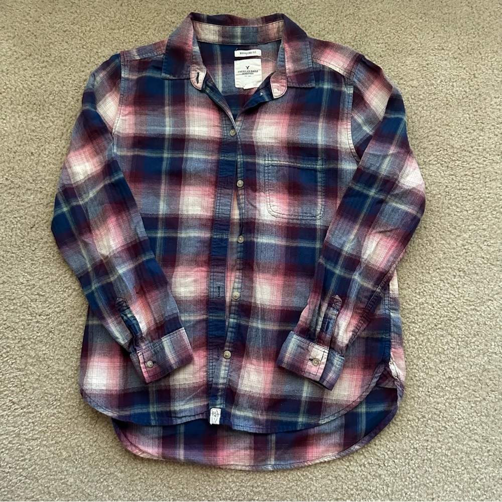 American Eagle Boyfriend Flannel